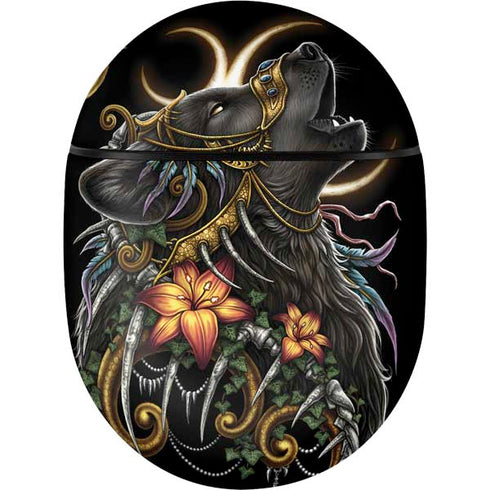 Wolf Howling by Sarah Richter Google Pixel Buds Skin